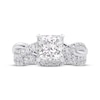 Thumbnail Image 3 of Lab-Grown Diamonds by KAY Princess-Cut Double Cuff Bridal Set 3 ct tw 14K White Gold (VS2/F)