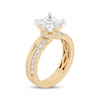 Thumbnail Image 2 of Lab-Grown Diamonds by KAY Princess-Cut Engagement Ring 2-1/2 ct tw 14K Yellow Gold (VS2/F)