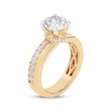 Thumbnail Image 2 of Lab-Grown Diamonds by KAY Round-Cut Engagement Ring 2 1/2 ct tw 14K Yellow Gold (VS2/F)