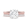 Thumbnail Image 3 of Lab-Grown Diamonds by KAY Round-Cut Hidden Halo Engagement Ring 2-1/2 ct tw 14K Rose Gold