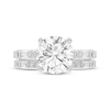 Thumbnail Image 2 of Lab-Grown Diamonds by KAY Round-Cut Bridal Set 3 ct tw 14K White Gold