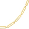 Thumbnail Image 2 of Rectangle Link Bracelet 14K Yellow Gold 7&quot;