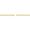 Thumbnail Image 3 of Rectangle Link Bracelet 14K Yellow Gold 7&quot;